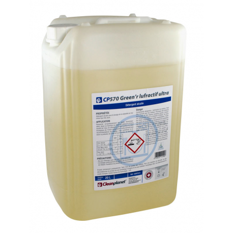 CP570 - Liquide lavage lave-vaisselle eau dure Ecolabel - Bidon de 20 L