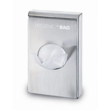 *Distributeur de pochettes hygiéniques inox brossé - Unité