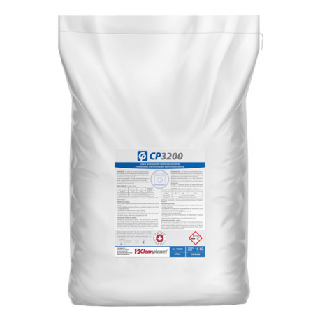 CP3200 PLUS - Lessive poudre  bactéricide concentré - Sac de 20 kg