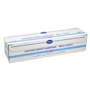 Film alimentaire avec boite distributrice 30 cm x 300 m - Carton de 6