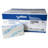 Essuie-mains V 100% cellulose Ecolabel blanc Celtex 2 plis 23 x 21 cm - Carton de 15 x 210 F