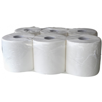 Papier dévidage central pure ouate "Ecolabel" 2 plis CELTEX - Paquet de 6 x 450 F