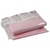 Imprägnierte Gaze zum abstauben rosa 60 x 24 cm - packung mit 50 Einheit