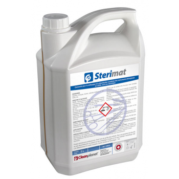 Sterimat - Nettoyant désinfectant pour instruments chirurgicaux ultra rapide - Bidon de 5 L