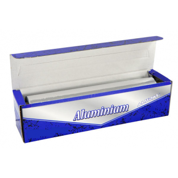 Film aluminium avec boite distributrice 44 cm x 200 m - Carton de 6