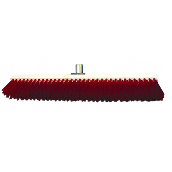 Synthetischer Aussenbesen rot 60 cm ø 28 mm - Einheit