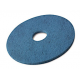 Disque bleu pour autolaveuse (lavage) diam 406 mm - Carton de 5