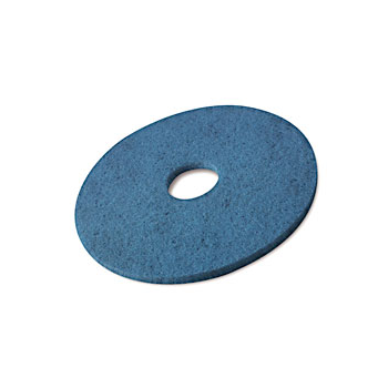 Disque bleu pour autolaveuse (lavage) diam 406 mm - Carton de 5