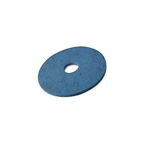 Disque bleu pour autolaveuse (lavage) diam 406 mm - Carton de 5