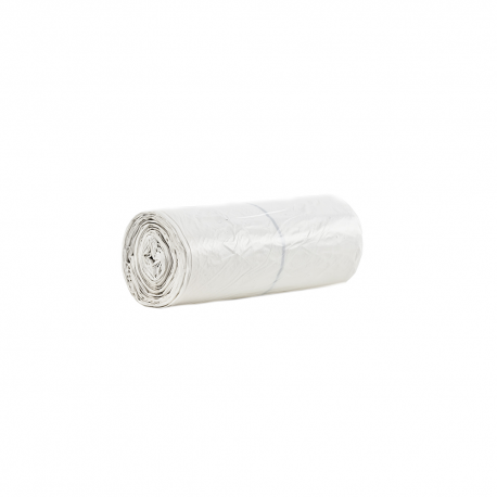 Sacs linge 110 l hdpe 21 my  blanc - carton de 10 x 25