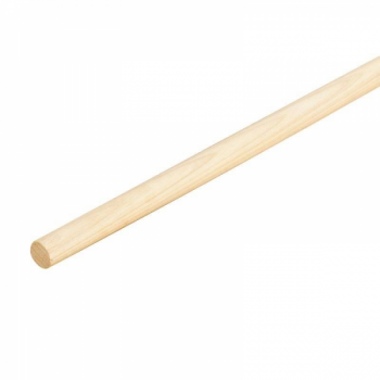 Manche bois cantonnier non verni 140 cm - diam 28 mm - Unité