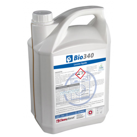 Bio 340 - lessive liquide “ecologique” - bidon de 5 l