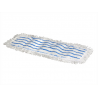 Frange microfibre et abrasif avec poches + attaches 44 x 13 cm - Unité