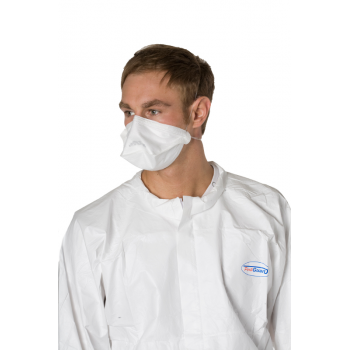 Masque de protection OP-R FFP2 NR - Type IIR blanc (filtration à 96 %) - Made in France - Boite de 50