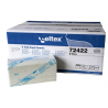 Essuie-mains V recyclé Ecolabel Celtex blanc 2 plis 23 x 21 cm - Carton de 15 x 210 F