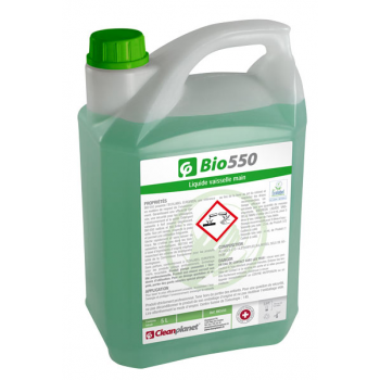 Bio 550 - liquide vaisselle main ecologique “ecolabel” - bidon de 5 l