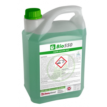 BIO550 - Liquide vaisselle main écologique Ecolabel - bidon de 5 L