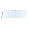 Frange velcro trapèze microfibre blanche 46 x 14,5 cm - Unité