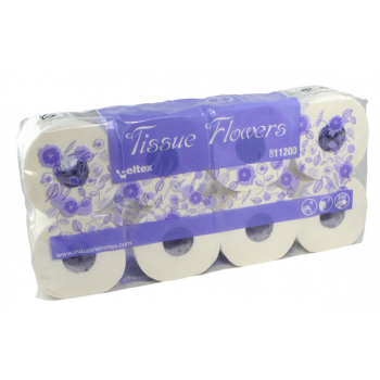 Papier toilette ouate Ecolabel 3 plis blanc Celtex - Paquet de 72 x 250 F