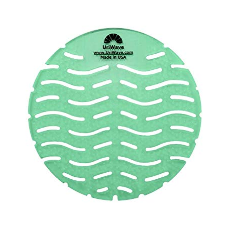 Uriwave - Filtre désodorisant pour urinoirs menthe - Boite de 10