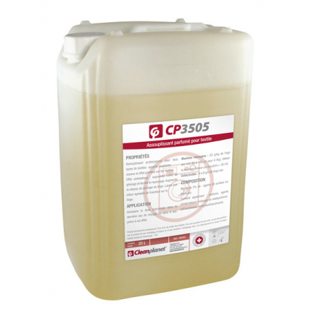 CP3505 - Assouplissant parfumé pour textile - Bidon de 20 L