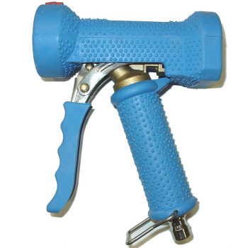 Pistolet anti-choc bleu avec embout rapide pour centrale d'hygiène ref : 510-0021 et 510-0022 - Unité