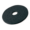 Schwarze Scheibe Durchmesser 410 mm für Scheuersaugmaschine (Abschleifen) - Karton mit 5 Einheit