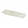 Frange coton bouclée avec poches + attaches 44 x 13 cm - Unité