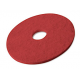 Disque rouge pour autolaveuse (spray méthode) diam 330 mm - Carton de 5