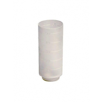 *Transparenter graduierter Pod - 50 ml - Einheit