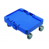 Basis Evolution mit 4 Rädern Durchmesser 100 mm für Chariot 51,5 x 42 x 21,5 cm - Einheit