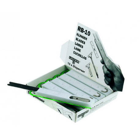Boden- und Glasschaberklingen - 10er-Pack