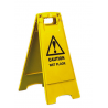 Panneau de signalisation jaune en Anglais - Unité