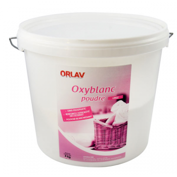 Agent blanchissant en poudre “oxyblanc” - seau de 4 kg
