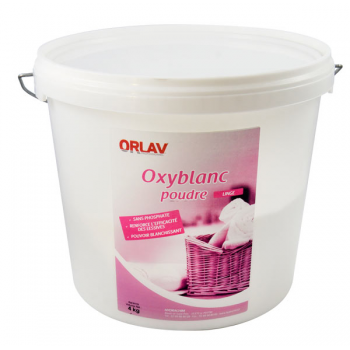 Agent blanchissant en poudre oxyblanc - Seau de 4 kg