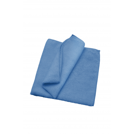 Mikrofaser Spezialtuch für Glas - Fernster Blau 40 x 40 cm - Packung mit 10 Einheit