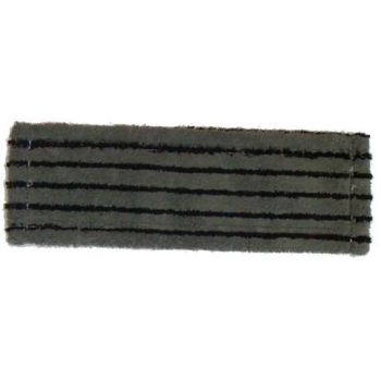 FraFrange microfibre abrasive grise avec poches + attaches 45 x 16 cm - Unité