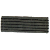 FraFrange microfibre abrasive grise avec poches + attaches 45 x 16 cm - Unité