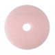 Disque rose pour monobrosse très haute vitesse (lustrage) diam 508 mm - Carton de 5