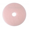 Disque rose pour monobrosse très haute vitesse (lustrage) diam 508 mm - Carton de 5