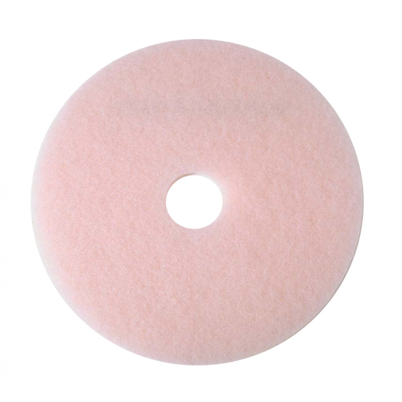 Lot De 20 Perles Vintage En Verre – Forme Disque Rose Pêche – Diamètre 22 Mm – Occasion