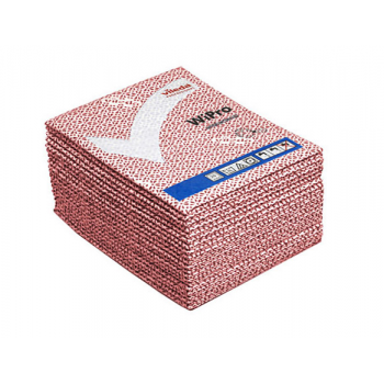 Lavette Wipro Rouge Non-Tissée Anti-Bacterie Vileda 36 x 42 cm - Paquet de 20