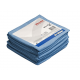 Lavette microfibre tricotée Microtuf bleu vileda 36 x 36 cm - Paquet de 5
