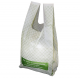 Sac compostable 7 L a bretelles 20 μm vert transluicide - Carton de 32 x 20