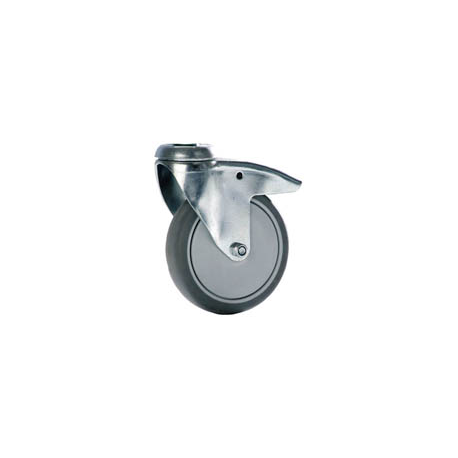 Roue metallique pour chariot filetage 40 mm diam 100 mm - unite