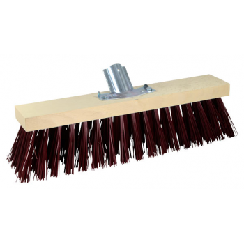 Synthetischer Aussenbesen rot 40 cm ø 28 mm - Einheit