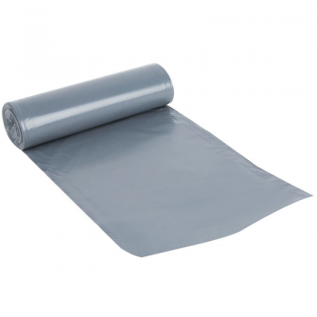 Sac déchets 18-22 L HDPE 8 μm gris - Carton de 20 x 40