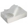 Gaze de lavage jetable blanche 40 x 30 cm - Carton de 16 x 25
