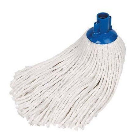 Frange mop coton fils fins 250 grs fixation universelle - Unité