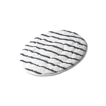 Disque microfibre avec fibre grise active pour monobrosse (moquette) diam 430 mm - Carton de 5